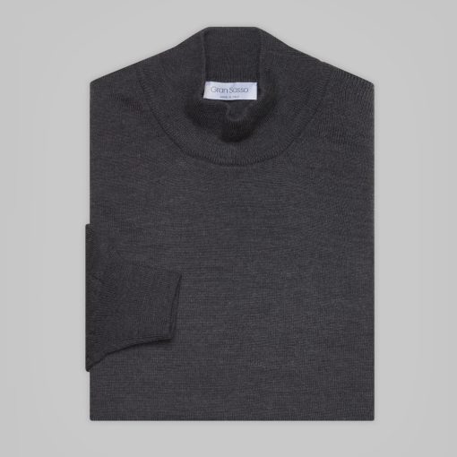 Merino wool hot sale mock turtleneck