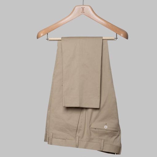 Simon Skottowe - Gabardine trousers sand