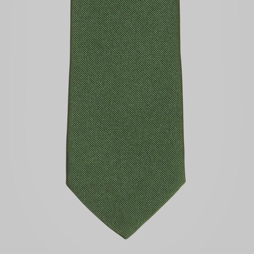 Petronius 1926 - Reps silk tie moss green