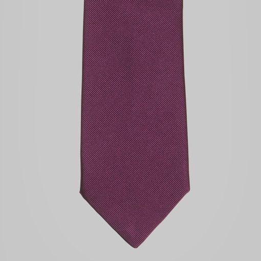 Petronius 1926 - Reps silk tie aubergine purple